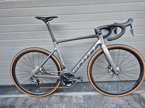 Scott Addict Ultegra Maat M (54) - Quarq Powermeter, Fietsen en Brommers, Fietsen | Racefietsen, Gebruikt, Heren, Meer dan 20 versnellingen