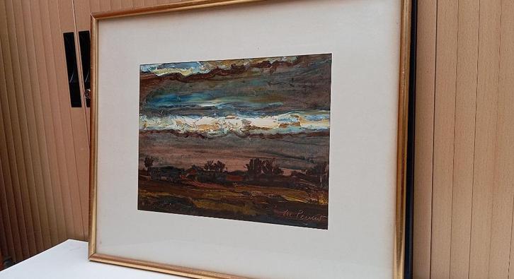 GABY DE PAUW (1924-2000) schilderij (10 b), Antiek en Kunst, Kunst | Schilderijen | Modern, Ophalen