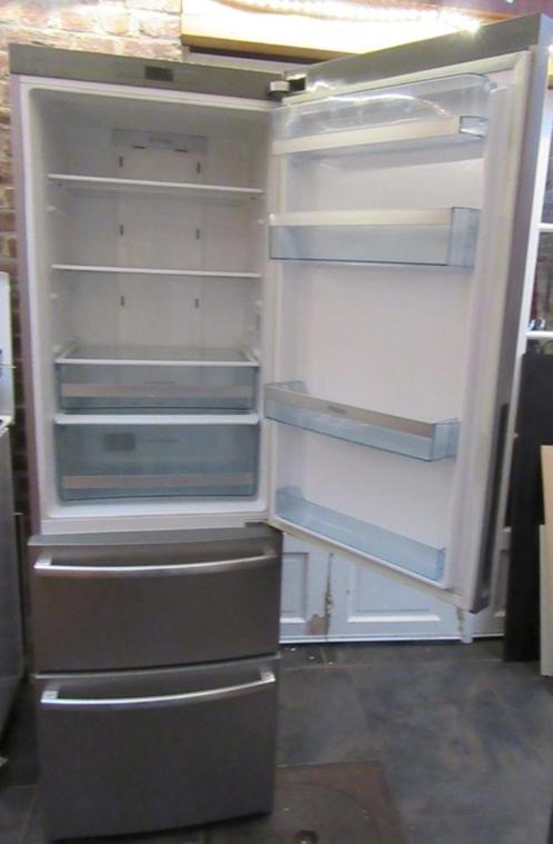 Grand frigo combiné avec 2 tiroirs de congélation en dessous, Elektronische apparatuur, Koelkasten en IJskasten, Gebruikt, Met aparte vriezer