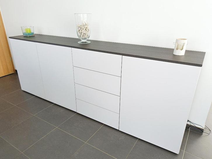 Licht grijze living meubels, Huis en Inrichting, Kasten | Overige, Gebruikt, Ophalen