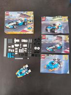 Lego Creator 3 in 1 racewagen 31072, Kinderen en Baby's, Speelgoed | Duplo en Lego, Ophalen, Zo goed als nieuw, Complete set, Lego