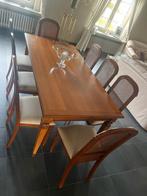 Eettafel en 8 stoelen, Huis en Inrichting, Tafels | Eettafels, Ophalen