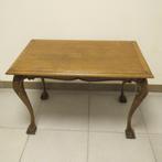 Vintage Franse salontafel bijzettafel eik Louis XV, Antiek en Kunst, Ophalen