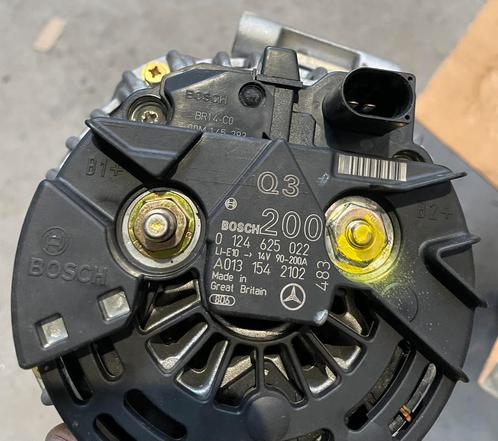 Alternateur Mercedes Bosch 200A Origine, Auto-onderdelen, Elektronica en Kabels, Mercedes-Benz, Ophalen