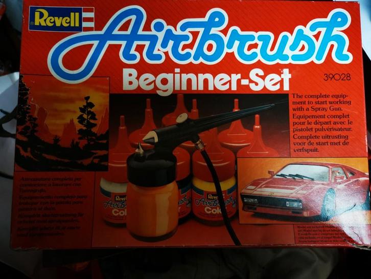 Revell airbrush beginners set 39026, Hobby en Vrije tijd, Modelbouw | Overige, Zo goed als nieuw, Ophalen of Verzenden