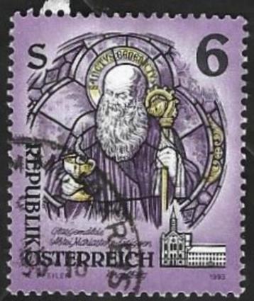 1 Postzegel Oostenrijk 1993 Kunstwerken uit kloosters beschikbaar voor biedingen