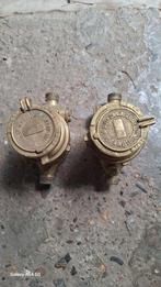 Antieke koperen watermeters, Ophalen of Verzenden