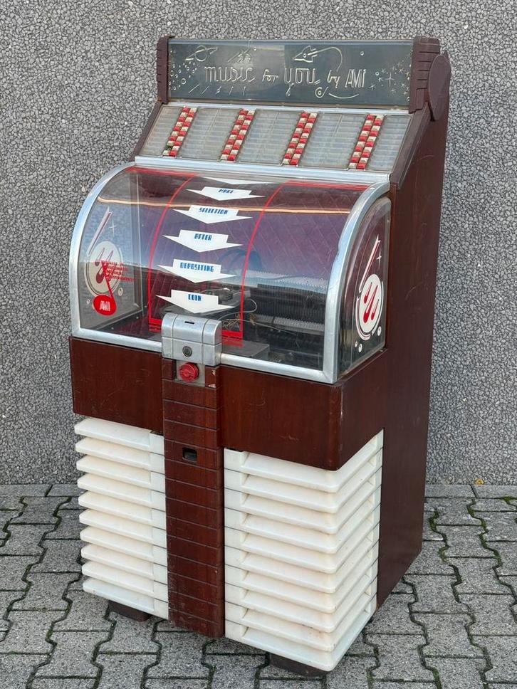JUKEBOX : juke-box AMI modèle D-80, Collections, Machines | Jukebox, Utilisé, Ami, 1950 à 1960, Enlèvement