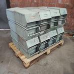 Lichtgroene opbergbakjes in Metaal, 50stuks, Doe-het-zelf en Bouw, Ophalen, Gebruikt, Minder dan 50 cm, Minder dan 40 cm