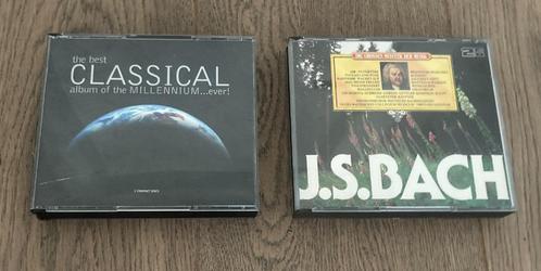 5 CD classiques (Best Classical Album — 3CD, J.S. Bach 2CD), CD & DVD, CD | Classique, Utilisé, Autres types, Classicisme, Enlèvement ou Envoi