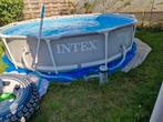 intex zwembad, rond, 3.66 x 76 met pomp, Tuin en Terras, Ophalen, Gebruikt, Rond