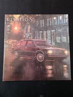Brochure Chevrolet Citation 1981, Boeken, Auto's | Folders en Tijdschriften, Ophalen of Verzenden, Chevrolet