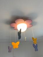 Kinderlamp met houten vlinders, Kinderen en Baby's, Kinderkamer | Inrichting en Decoratie, Ophalen of Verzenden, Gebruikt