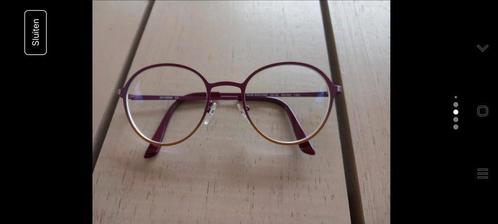 Bruin bordeau bril, Handtassen en Accessoires, Zonnebrillen en Brillen | Dames, Zo goed als nieuw, Bril, Bruin, Ophalen of Verzenden