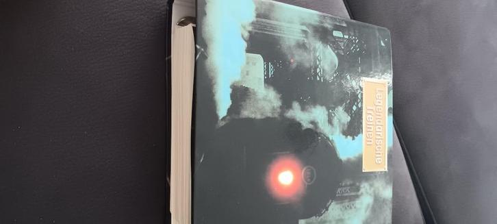 Ringmap Legendarische treinen, Verzamelen, Spoorwegen en Tram, Gebruikt, Trein, Kaart of Prent, Ophalen of Verzenden