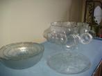 vintage bowl set    32 st        Fleur   Arcoroc  ( nieuw!!), Ophalen