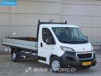 Peugeot Boxer 130PK Open laadbak Airco Cruise Pritsche Picku, Auto's, Voorwielaandrijving, Stof, Gebruikt, Euro 6