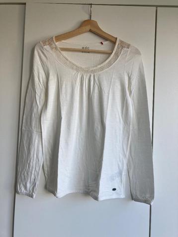 T-Shirt EDC met lange mouwen, Enlèvement ou Envoi, Taille 36 (S), Comme neuf, Manches longues