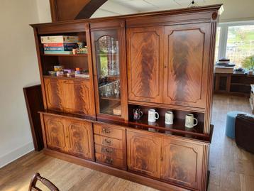 Armoire murale Aurora avec meuble bar, 250 à 300 cm, Comme neuf, 200 cm ou plus, Enlèvement
