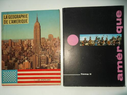 La géographie de l'Amérique I+II, Boeken, Prentenboeken en Plaatjesalbums, Ophalen of Verzenden