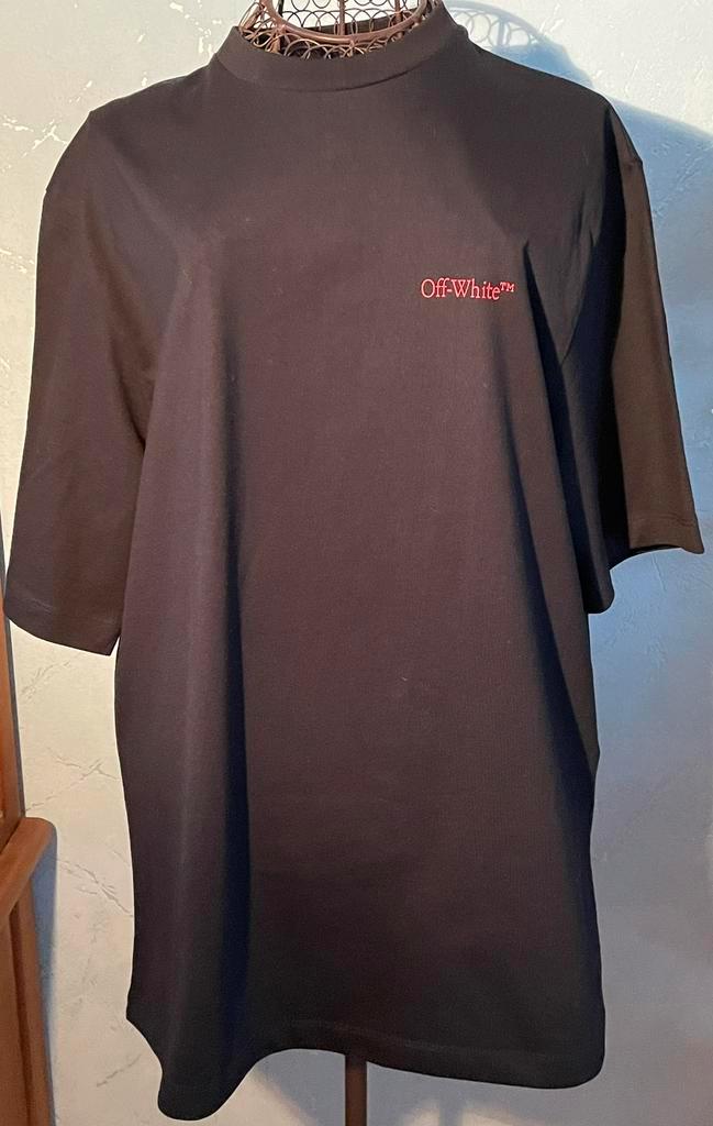 NIEUW L/XL Toffe zwarte T-shirt met bewerking, Kleding | Heren, T-shirts, Zo goed als nieuw, Maat 52/54 (L), Zwart, Ophalen of Verzenden