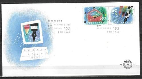 Nederland 1993 - Yvert 1452-1453 - F.D.C. NVPH 313 (ST), Postzegels en Munten, Postzegels | Nederland, Gestempeld, Verzenden