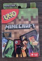Uno Minecraft nieuw, Hobby & Loisirs créatifs, Enlèvement ou Envoi, Neuf