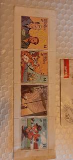 4 postzegels over stripverhalen 1991, Postzegels en Munten, Postzegels | Europa | België, Ophalen of Verzenden, Postfris