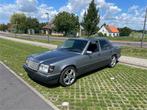 Mooie Oldtimer Mercedes 250 turbo W124 in zeer goede staat, Achterwielaandrijving, 2497 cc, Blauw, Leder