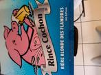 Reclameborden voor bier van Rince Pig, Verzamelen, Ophalen of Verzenden