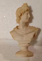 Buste du Dieu grec Apolllo en albâtre, Enlèvement ou Envoi
