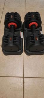 Verstelbare dumbells, 3-20kg, Sport en Fitness, Fitnessmaterialen, Ophalen, Gebruikt