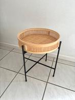 Bijzettafel - nieuw, Huis en Inrichting, Minder dan 45 cm, Minder dan 55 cm, Metaal of Aluminium, Rond