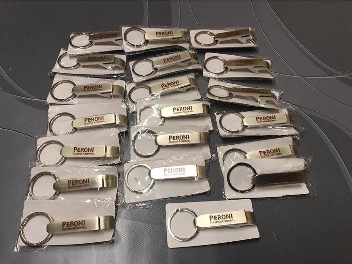 Peroni bier stoppentrekkers/sleutelhangers,20st.voor10€, Verzamelen, Merken en Reclamevoorwerpen, Nieuw, Overige typen, Ophalen of Verzenden
