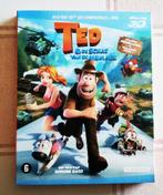 Ted en de schat van de mummie - Blu-ray 3D / 2D + DVD, Verzenden, Zo goed als nieuw, Tekenfilms en Animatie