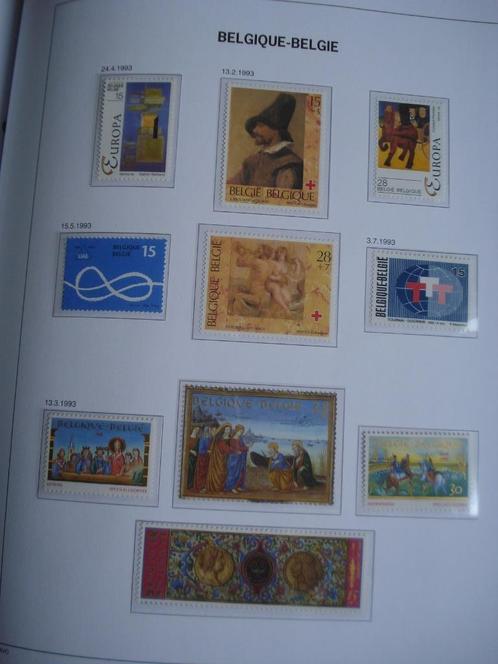 BELGIQUE  **/MNH  - Année  1993, Timbres & Monnaies, Timbres | Europe | Belgique, Non oblitéré, Gomme originale, Autre, Sans enveloppe