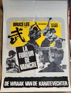 Oude filmposter: De wraak van de karatevechter (Bruce Lee), Ophalen of Verzenden, Gebruikt, Film, Poster