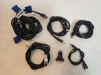 Lot de 8 câbles video IT, Enlèvement, Utilisé, Moins de 2 mètres, Câble HDMI
