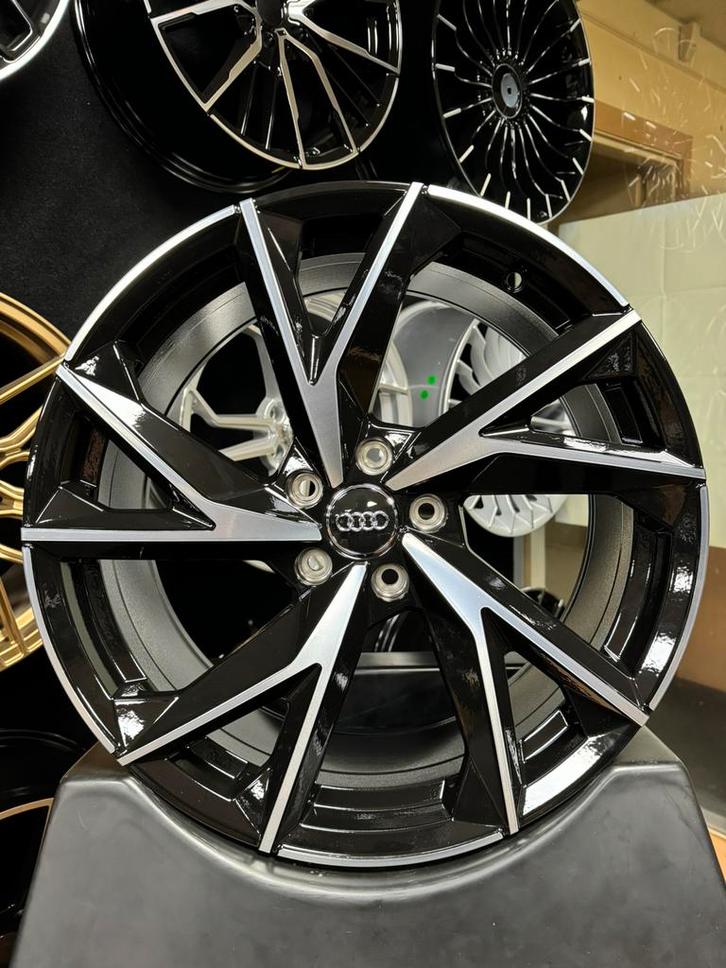 19 inch velgen voor Audi R8 look 5x112 A3 A4 A6 Q2 Q3 TT VW, Auto-onderdelen, Banden en Velgen, Velg(en), 19 inch, Personenwagen