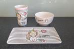 Tas, kom, bordje, Huis en Inrichting, Keuken | Servies, Ophalen