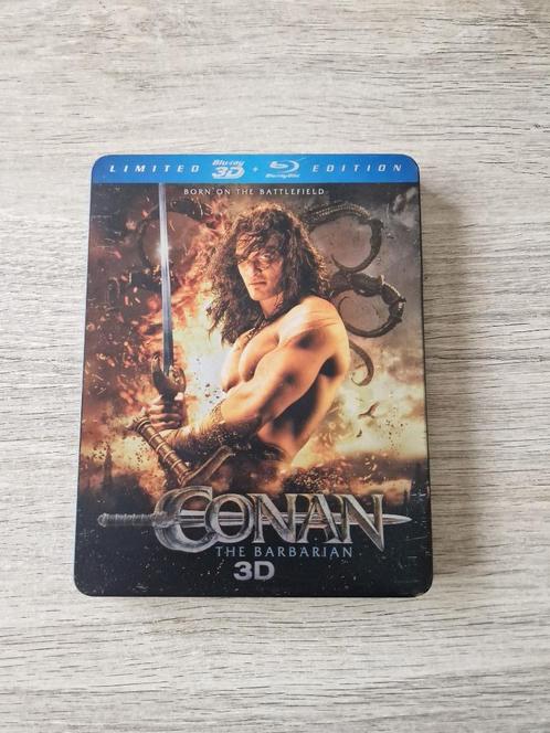 Conan (3D & 2D Blu-ray) (Limited Metal Edition), Cd's en Dvd's, Blu-ray, 3D, Ophalen of Verzenden