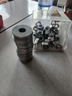 Rondelles et écrous en inox, Ophalen, Nieuw, Inox