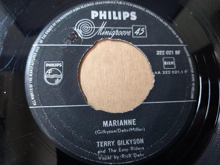Terry Gilkyson  ‎– Marianne / Goodbye Chiquita '7, Cd's en Dvd's, Vinyl Singles, Gebruikt, Single, Country en Western, 7 inch