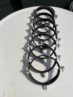 Buisklem 125mm met rubber inlage, Ophalen, Nieuw, Ventilator en Afzuiger