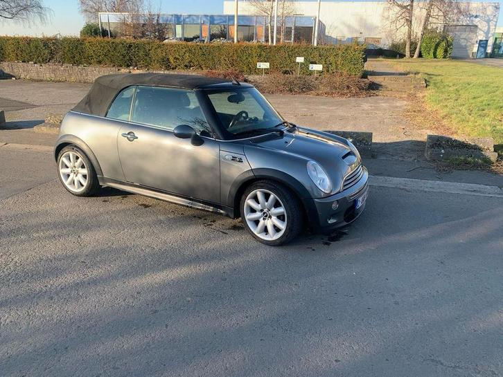 Mini Cooper S Cabriolet, Auto's, Mini, Particulier, Cooper S, Benzine, Euro 4, Cabriolet, 3 deurs, Handgeschakeld, Zilver of Grijs