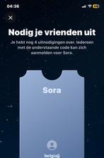 Sora 2 Code, Tickets en Kaartjes, Kortingen en Cadeaubonnen