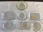 7 pyrex (of gelijkaardig) ovenschotels aan 5 euro per stuk, Ophalen of Verzenden, Zo goed als nieuw