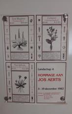 Poster ‘Hommage aan Jos Aerts’ 1982, Ophalen of Verzenden, Zo goed als nieuw, Rechthoekig Staand, Dier of Natuur