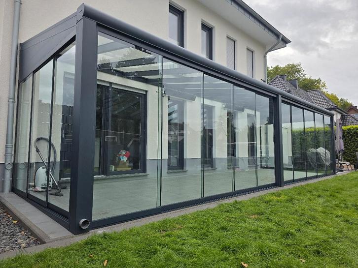 TUINKAMER veranda 6 X 3M VEILIGEHEIDSGLAS, Tuin en Terras, Overkappingen, Nieuw, Veranda, Ophalen of Verzenden