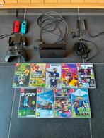Nintendo switch met 9 spelletjes, Ophalen, Zo goed als nieuw